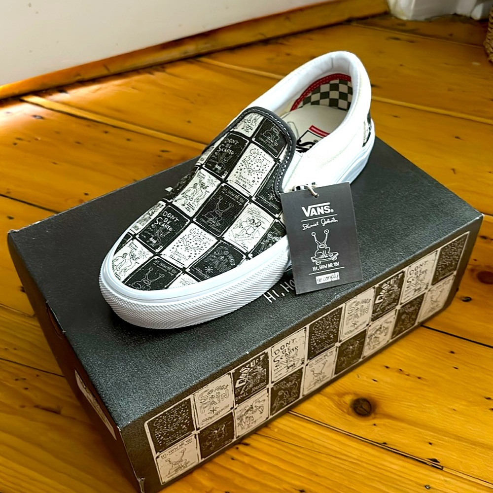 Vans x Daniel Johnston Slip-Ons 6.5M/8W
